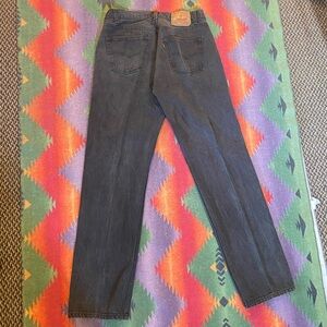 VINTAGE LEVIS 501 FADED GRAY GREAT CONDITION MADE IN USA SIZE 36/34 80s